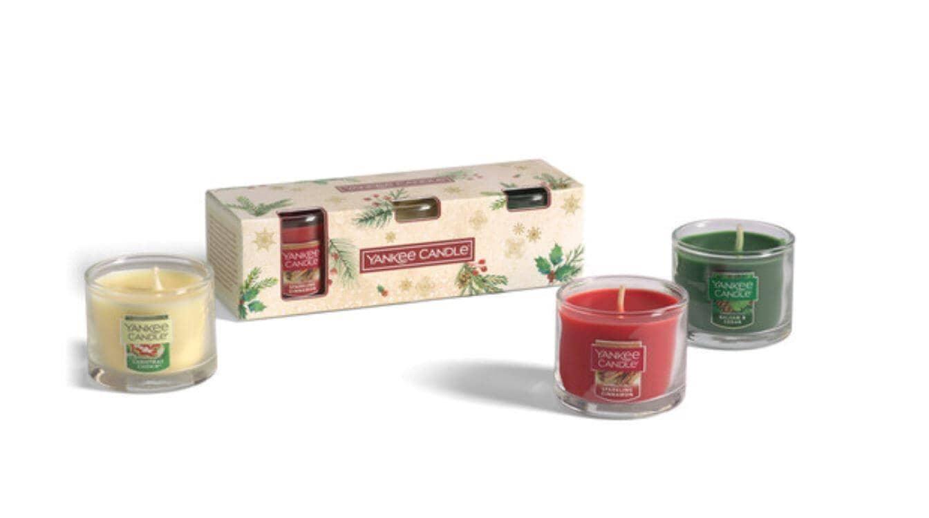 3 Yankee Candle Minis Gift Set - Candles