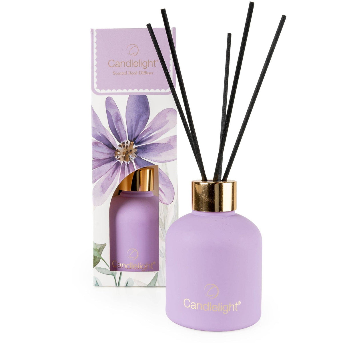 100ml Reed Diffuser - Purple Flowers 8pk - Foxyavenue