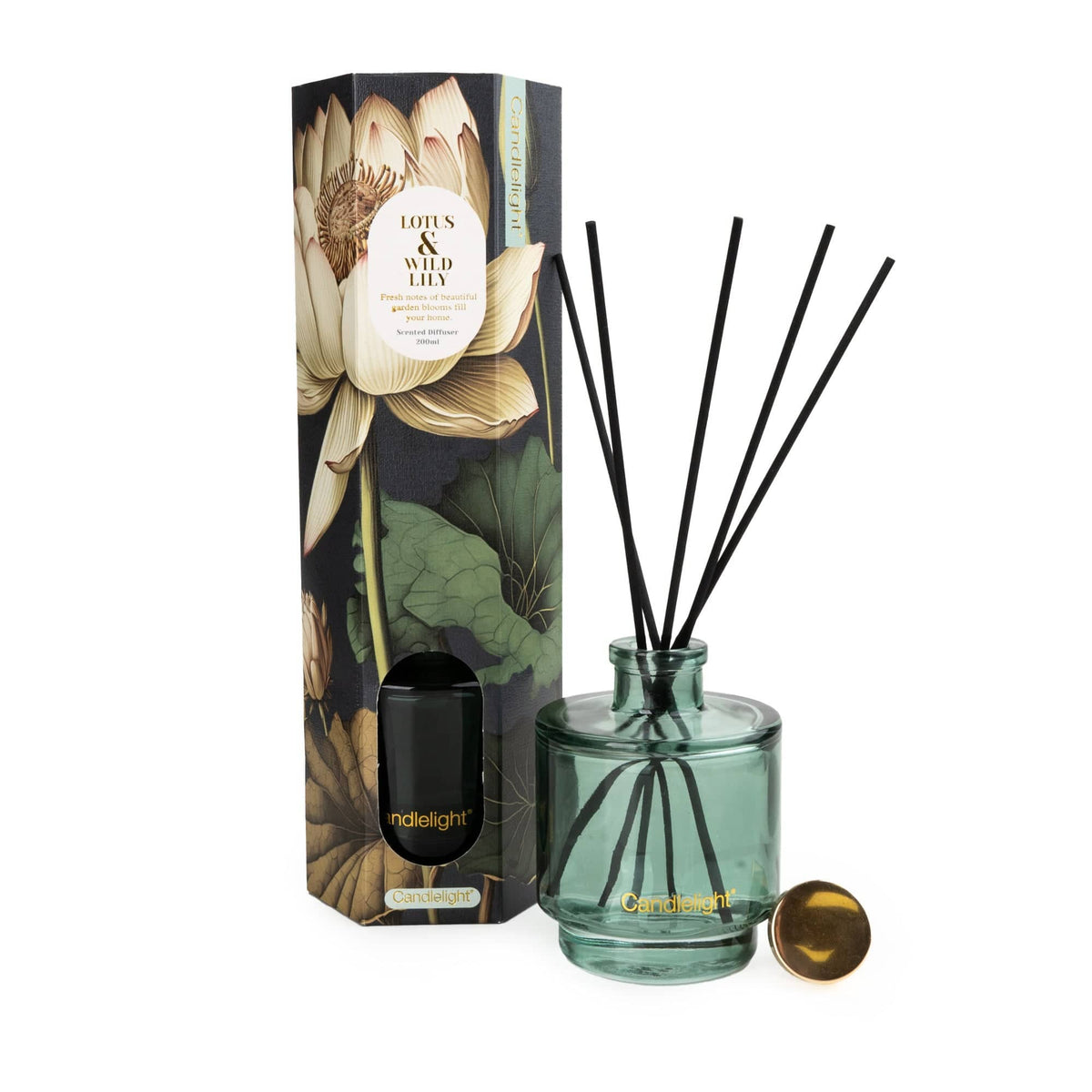 200ml Reed Diffuser - Lotus & Wild Lily 6PK - Foxyavenue