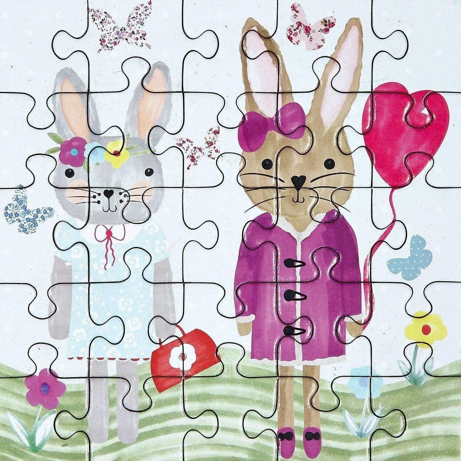 25pc Mini Jigsaw Puzzle Jigsaw Foxyavenue UK