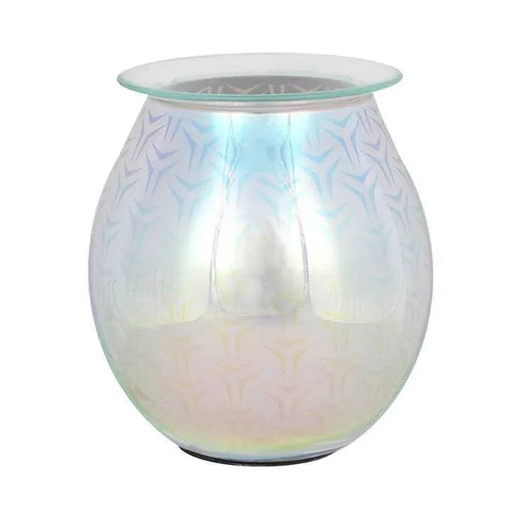 3D Geometric Light Up Electric Oil Burner Oil Burners Foxyavenue UK