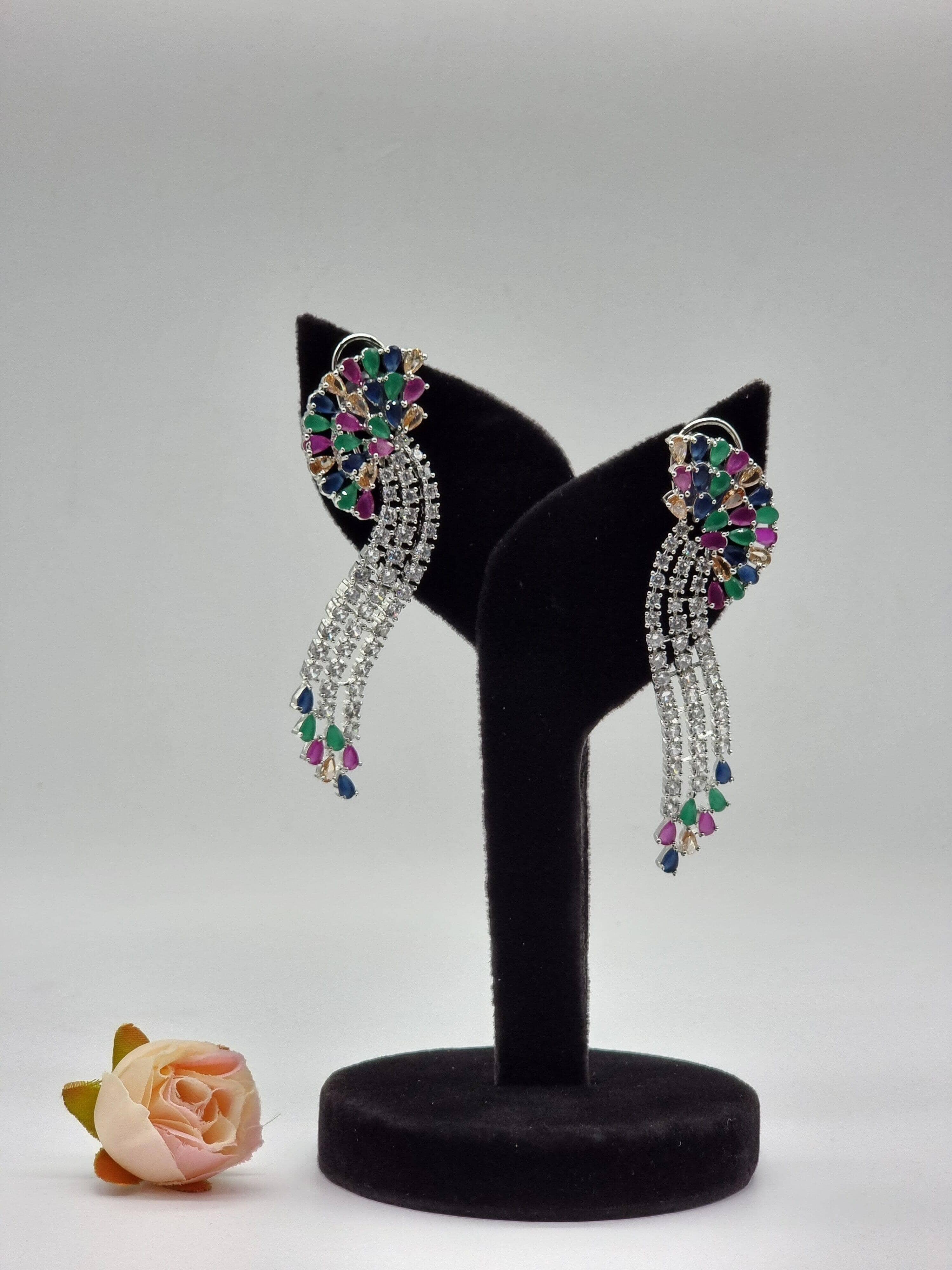 Allise Earrings Jewellery Foxyavenue UK