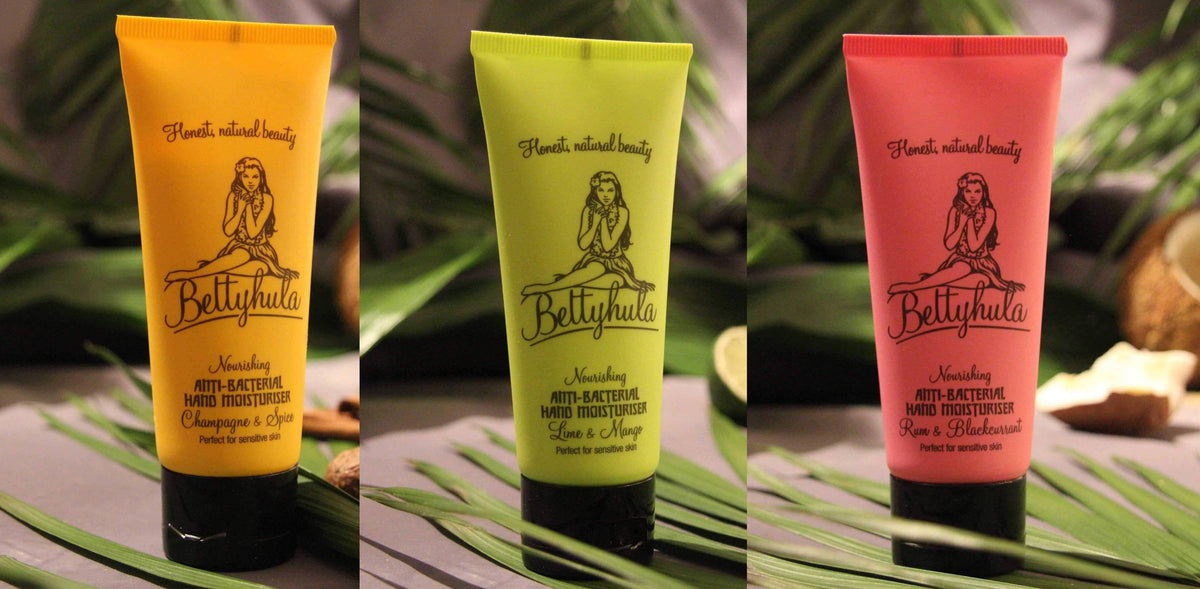 Anti-bacterial hand creams - Set of 3 Hand Creams Foxyavenue UK