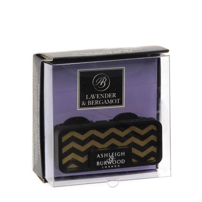 Ashleigh & Burwood - Car Freshner - Lavender & Bergamot Air Freshners Foxyavenue UK