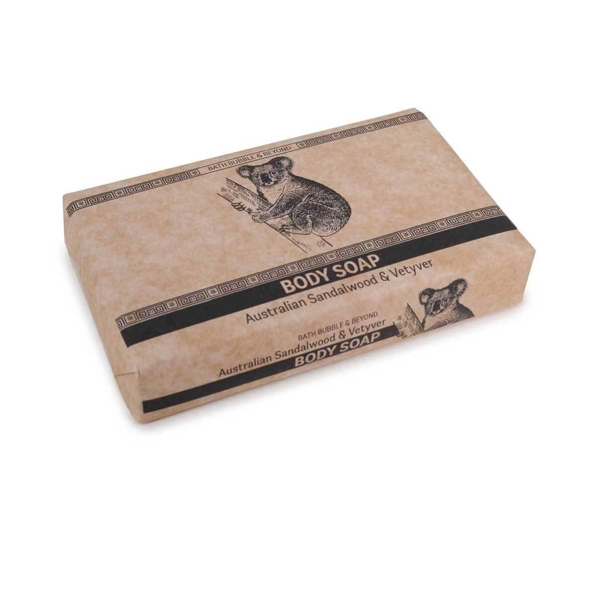 Australian Sandalwood & Vetyver Body Soap Shower Soaps & Gels Foxyavenue UK