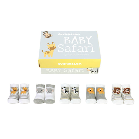 Baby Safari Socks Foxyavenue UK