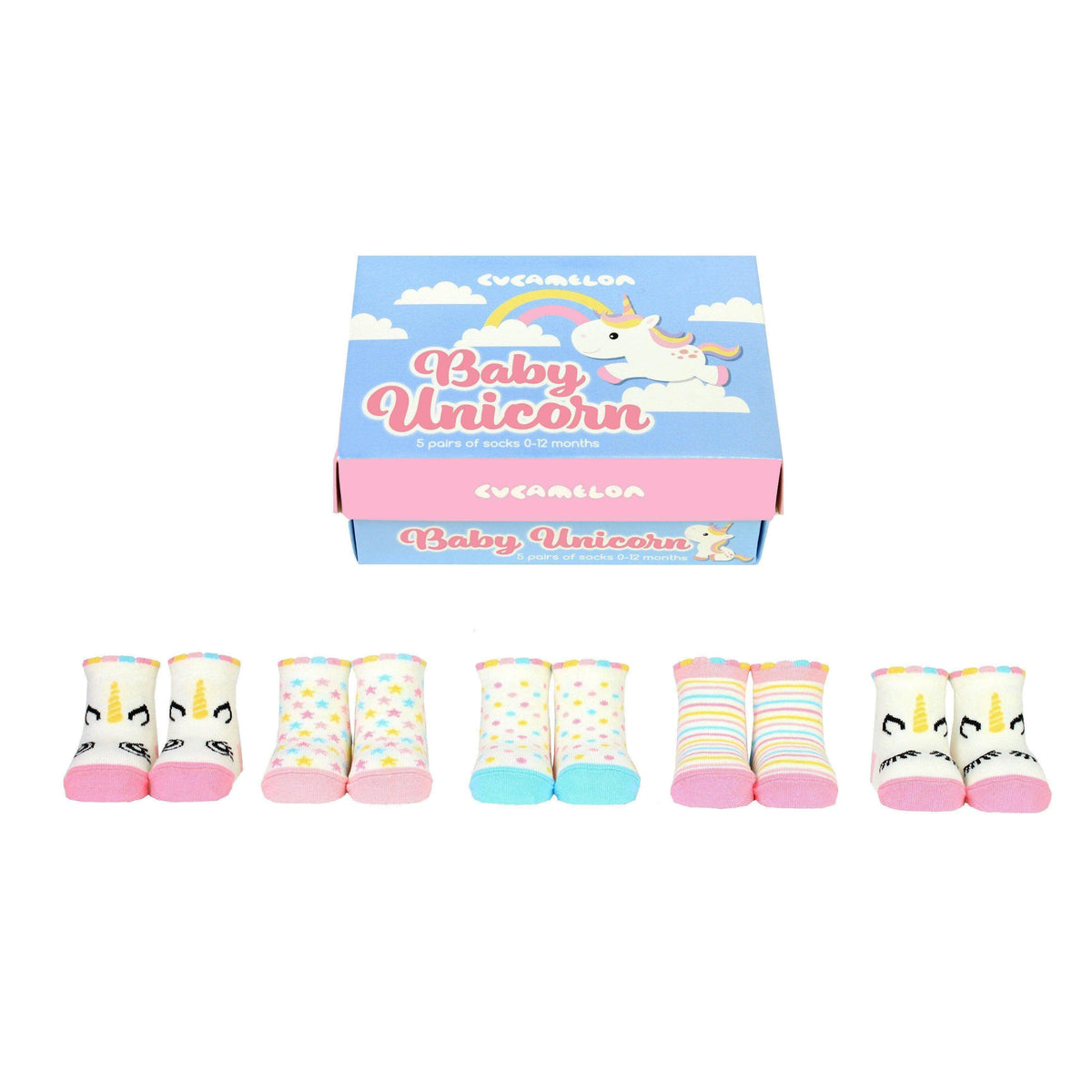 Baby Unicorn Socks Foxyavenue UK