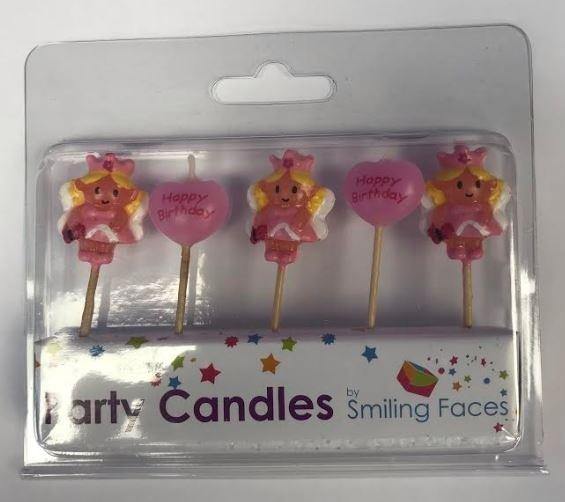 Birthday Candles - Assorted Shapes Party Decorations Foxyavenue UK