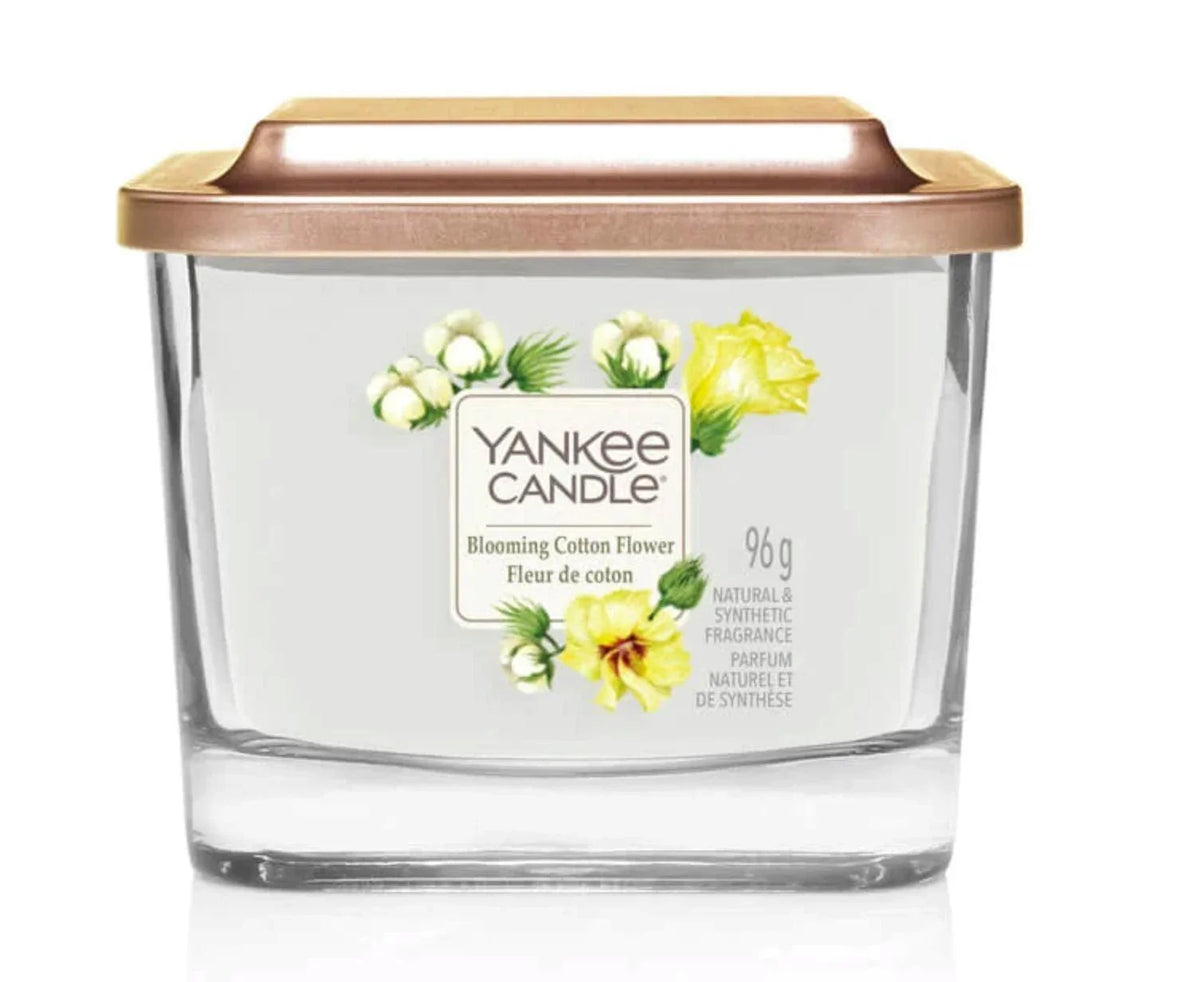 Blooming Cotton Flower Candles Foxyavenue UK