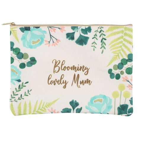 Blooming Lovely Mum Makeup Bag Jug Foxyavenue UK