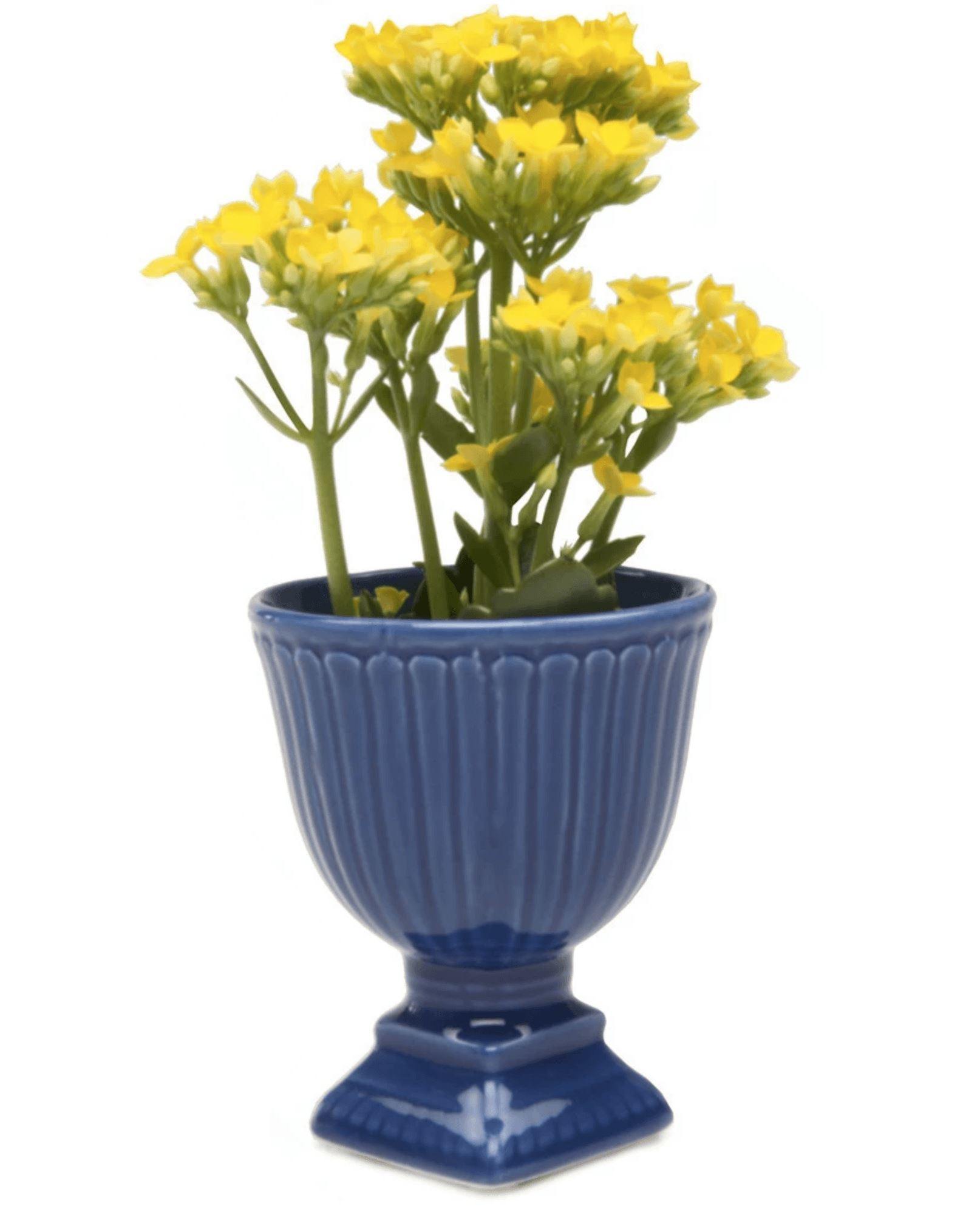 Brilliant Decorative Pot - Blue Pots Foxyavenue UK