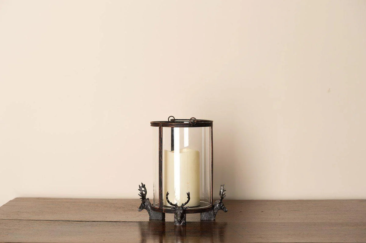Potty Feet - Brushed Silver Stag Planter Accessories Foxyavenue UK