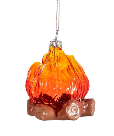 Campfire Shaped Bauble Christmas Decorations Foxyavenue UK