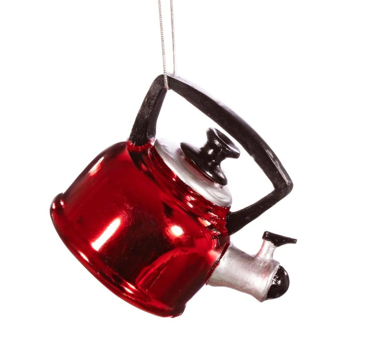 Camping Kettle Shaped Bauble Christmas Decorations Foxyavenue UK