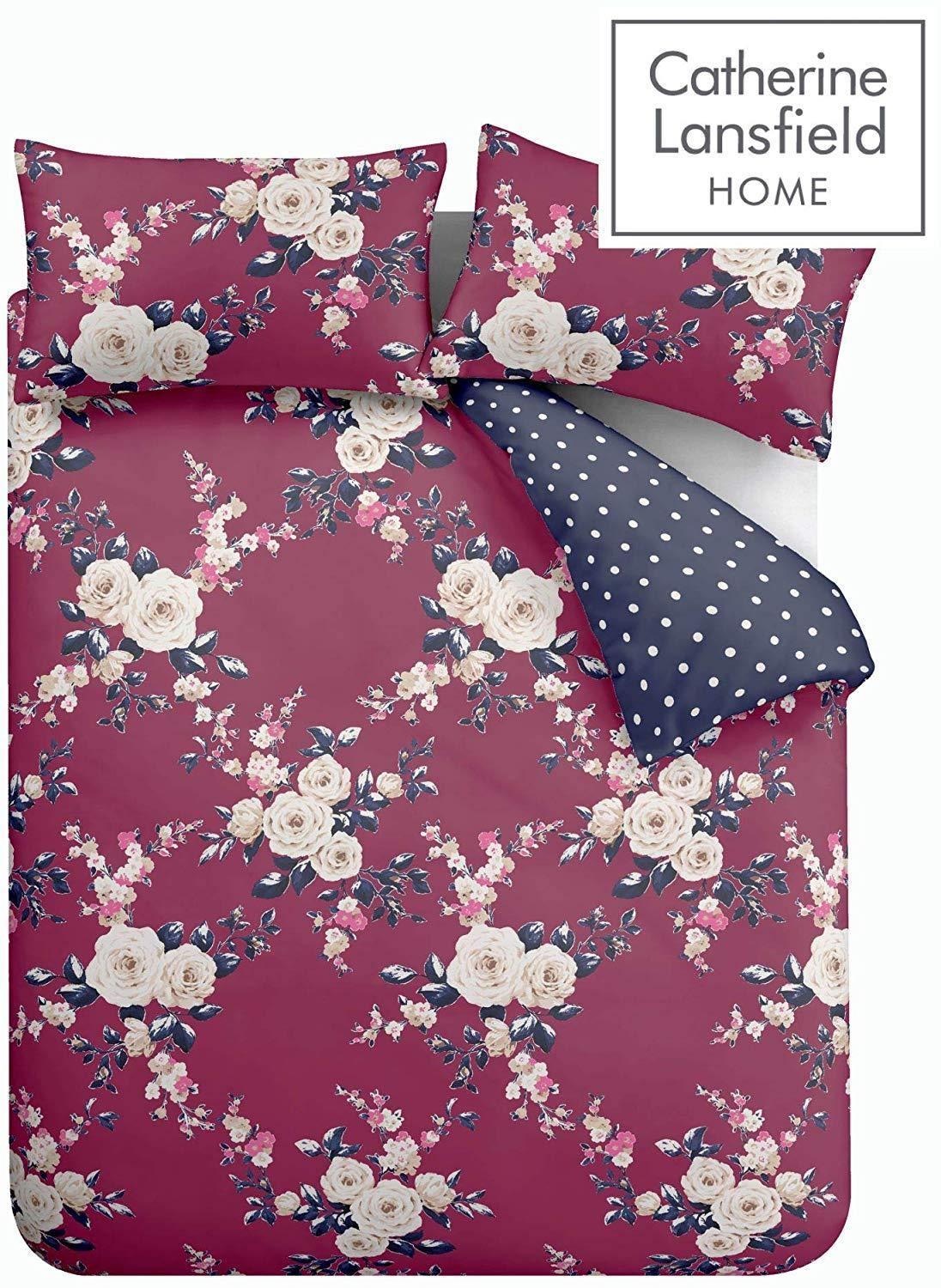 Canterbury Easy Care Duvet Cover Set Bedding Foxyavenue UK