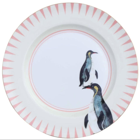 Carnival Animal Dinner Plates, Set of 4 Tableware Foxyavenue UK