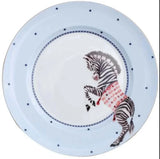 Carnival Animal Dinner Plates, Set of 4 Tableware Foxyavenue UK
