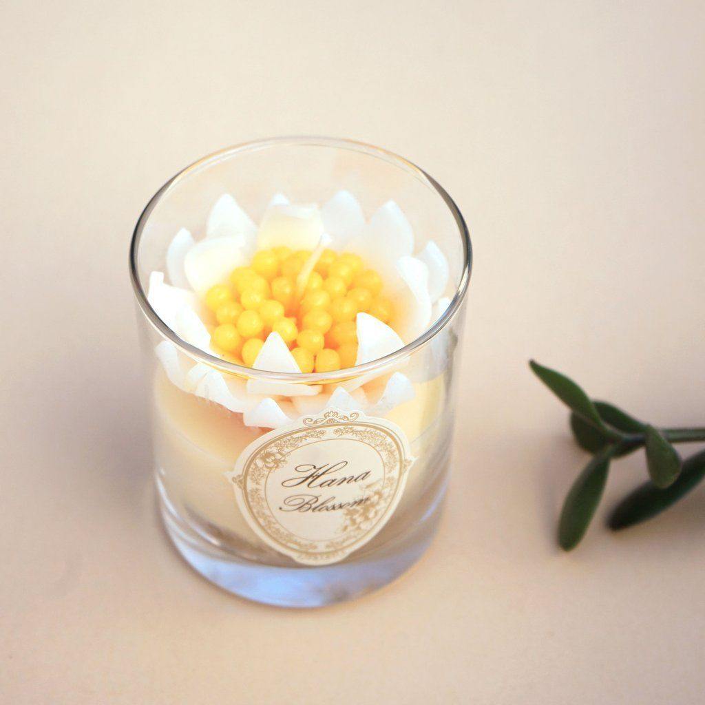 Chrysanthemum Scented Container Candle - Eastern Spice Candles Foxyavenue UK