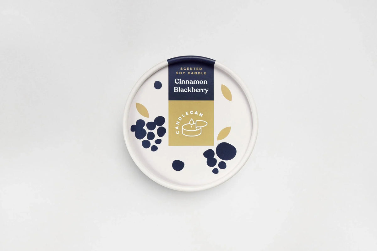 Cinnamon Blackberry Candle Candles Foxyavenue UK