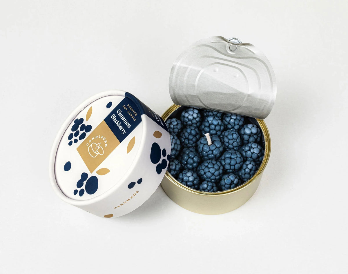 Cinnamon Blackberry Candle Candles Foxyavenue UK