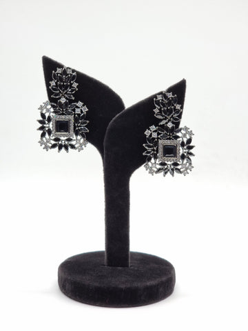 Cluster Earrings Jewellery Foxyavenue UK