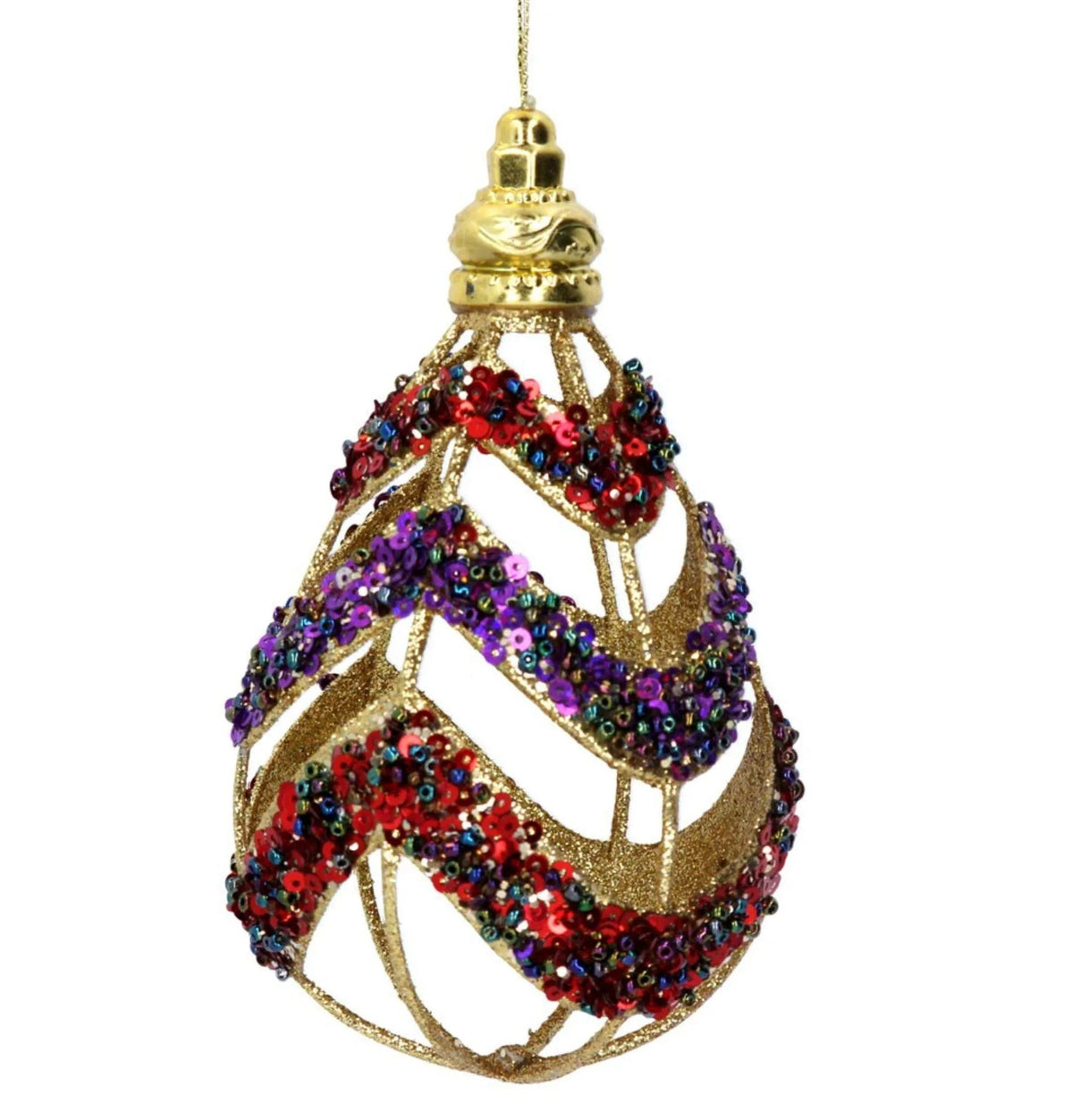 Cut Out Teardrop Tree Decorations Foxyavenue UK