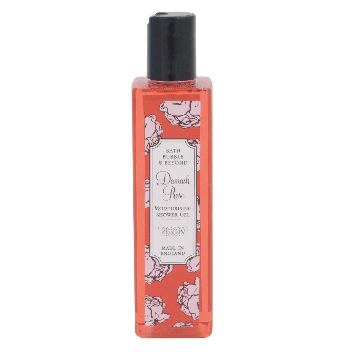 Damask Rose Bath and Shower Gel Shower Soaps & Gels Foxyavenue UK