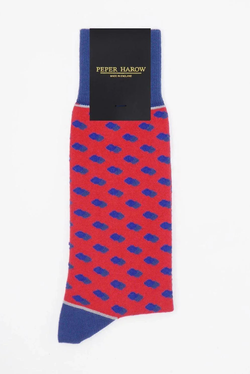 Disruption - Scarlet Men's Socks Foxyavenue UK