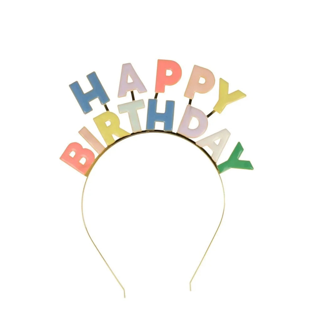Enamel Birthday Headband Party Decorations Foxyavenue UK