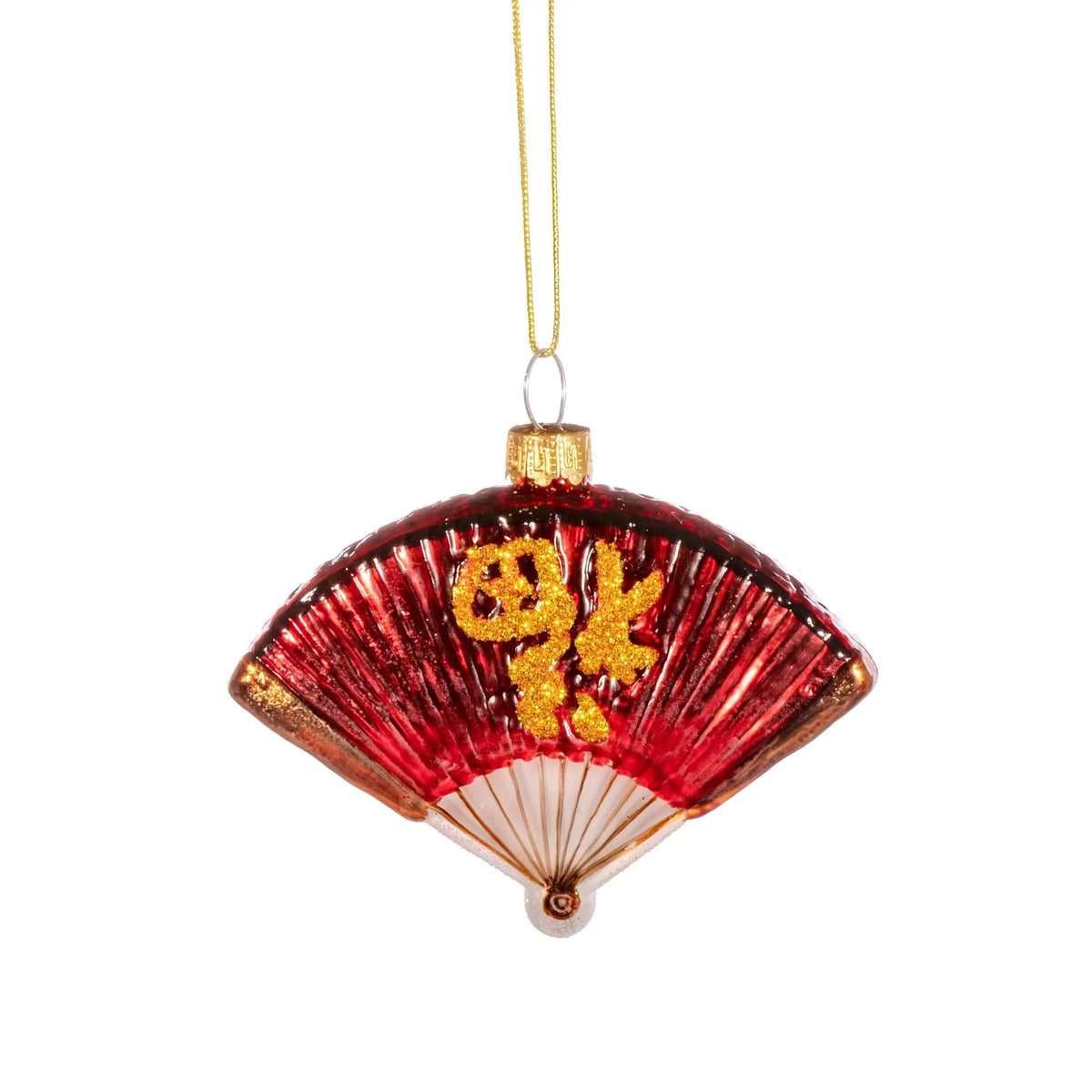 Fan Shaped Bauble Christmas Decorations Foxyavenue UK