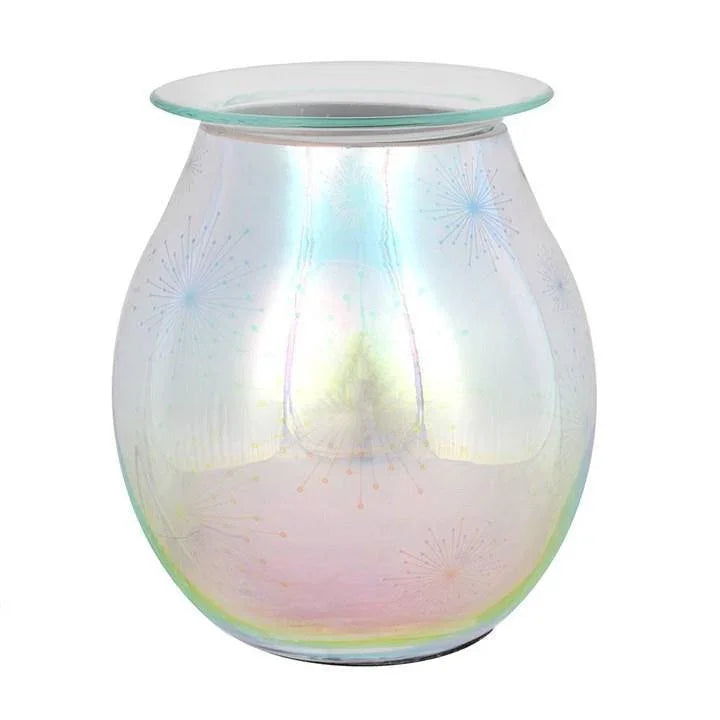 Firework Effect Light Up Electric Oil Burner Oil Burners Foxyavenue UK