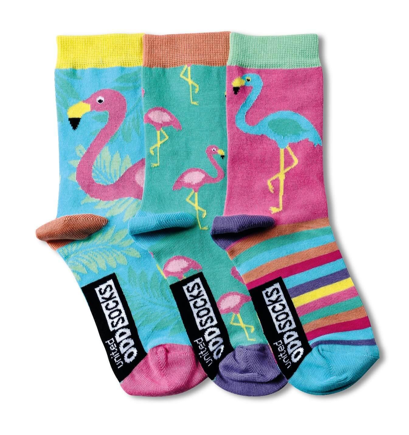 Flamingo Socks Foxyavenue UK