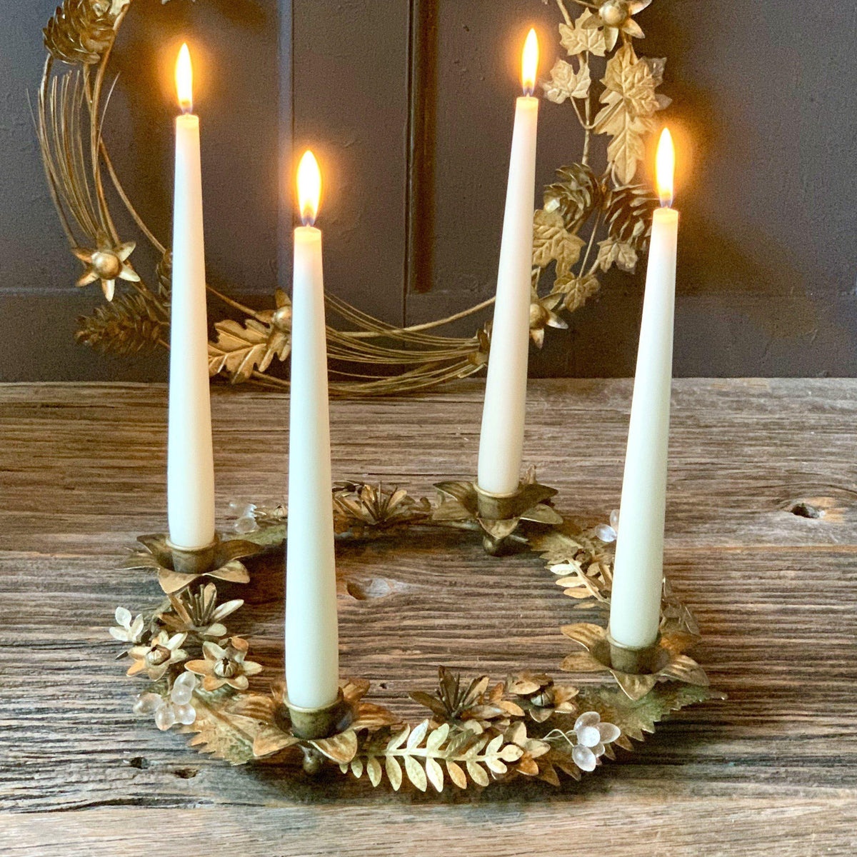 Floral And Berries Candle Holder Candle Holders Foxyavenue UK