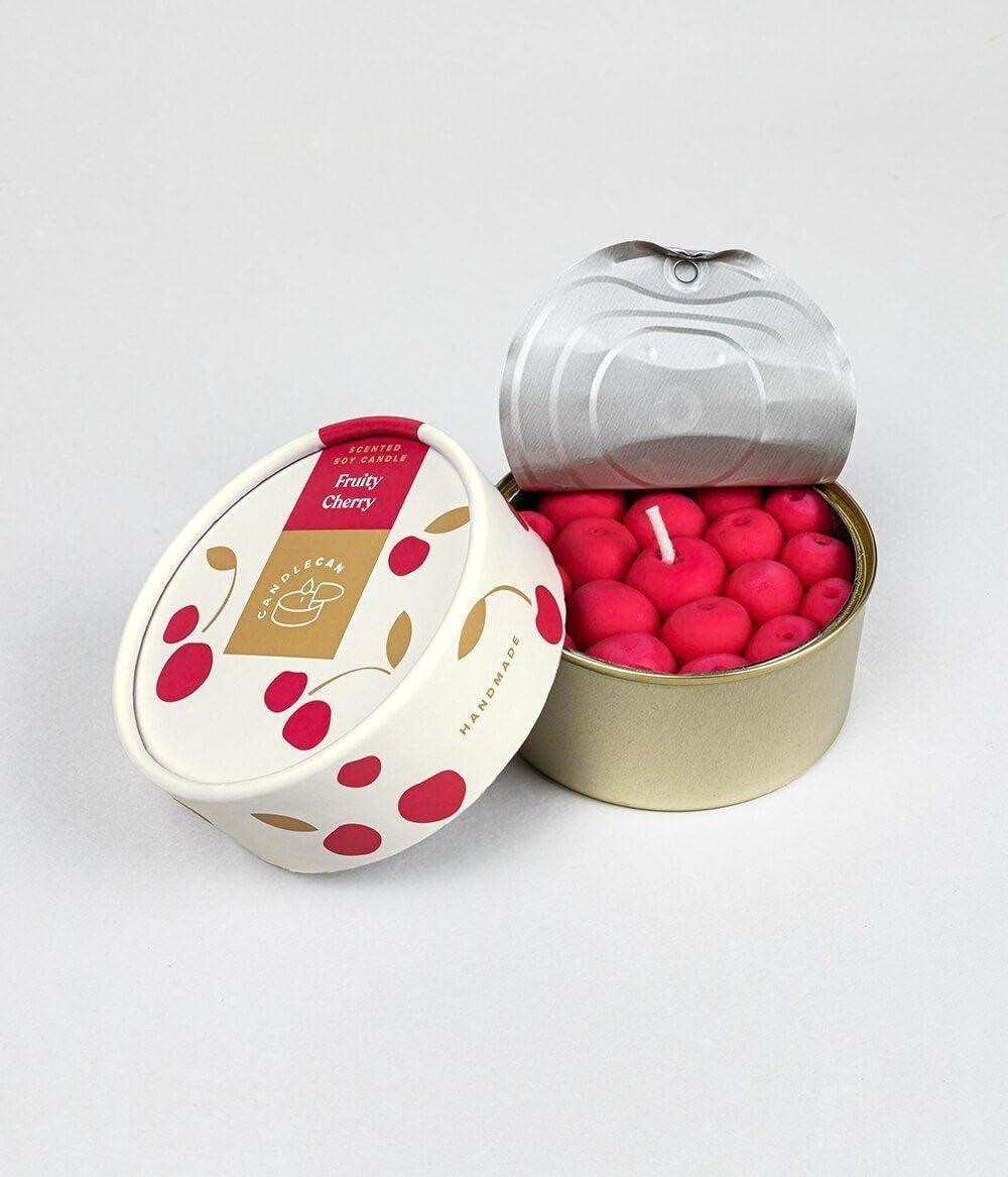 Fruity Cherry Candle Candles Foxyavenue UK