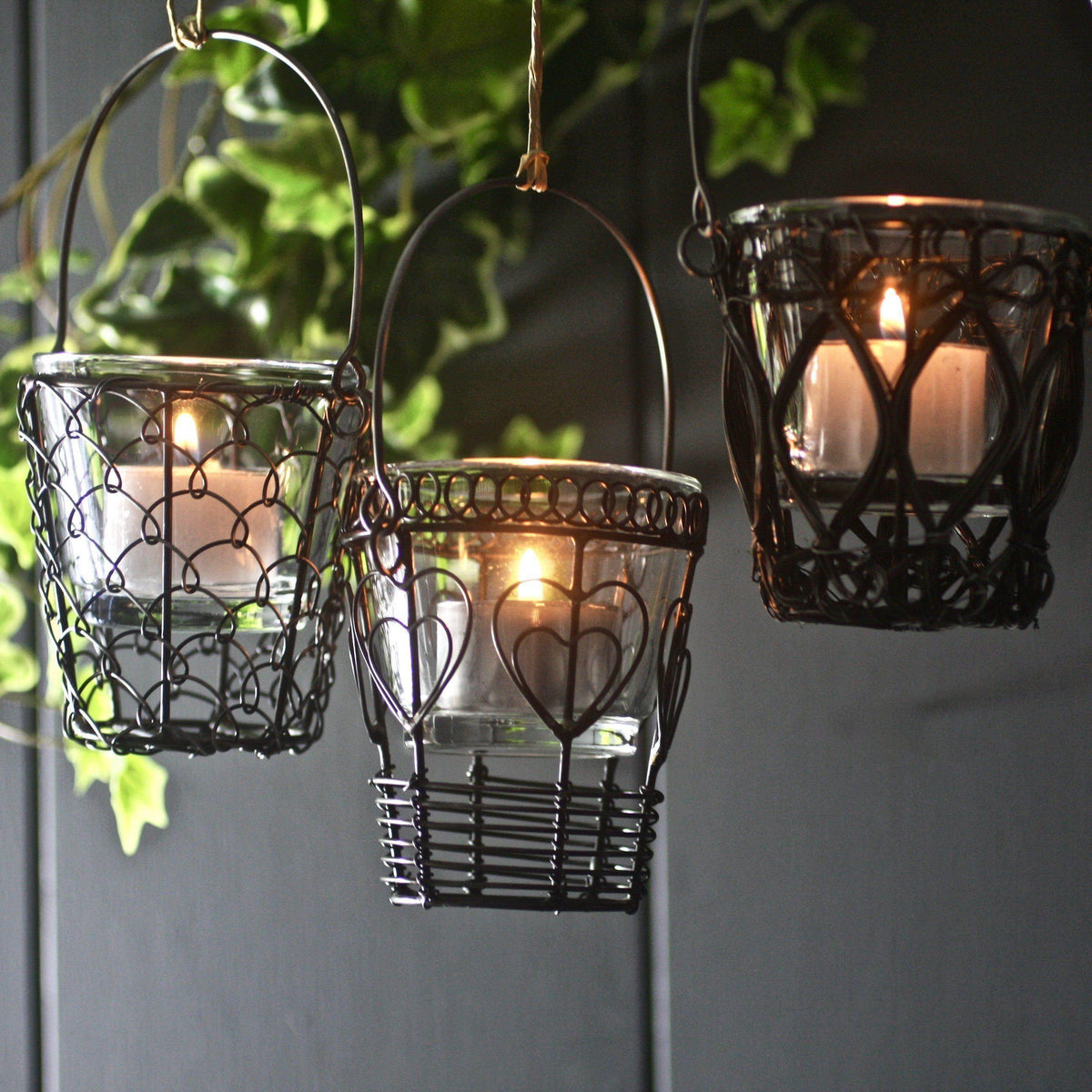 Glass Tealight Holders Candle Holders Foxyavenue UK