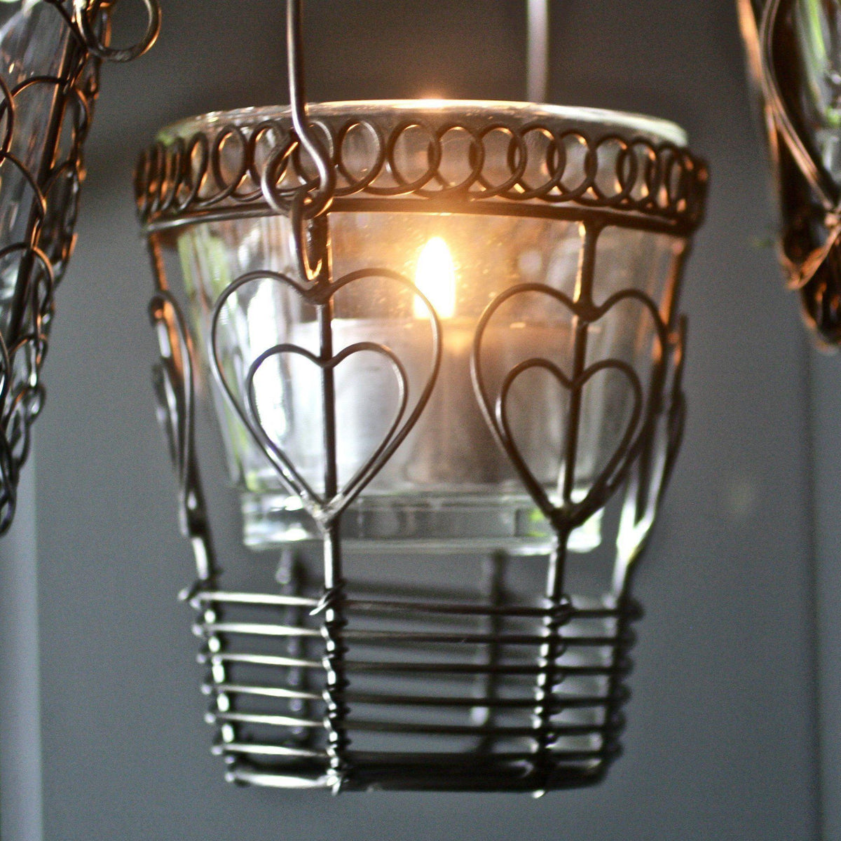 Glass Tealight Holders Candle Holders Foxyavenue UK