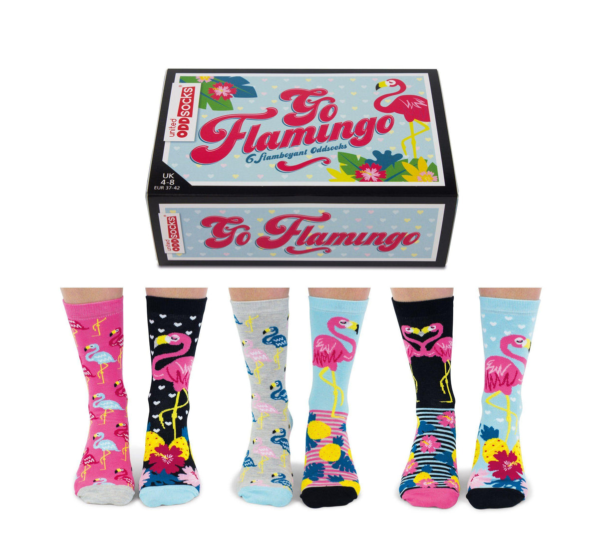 Go Flamingo Socks Foxyavenue UK