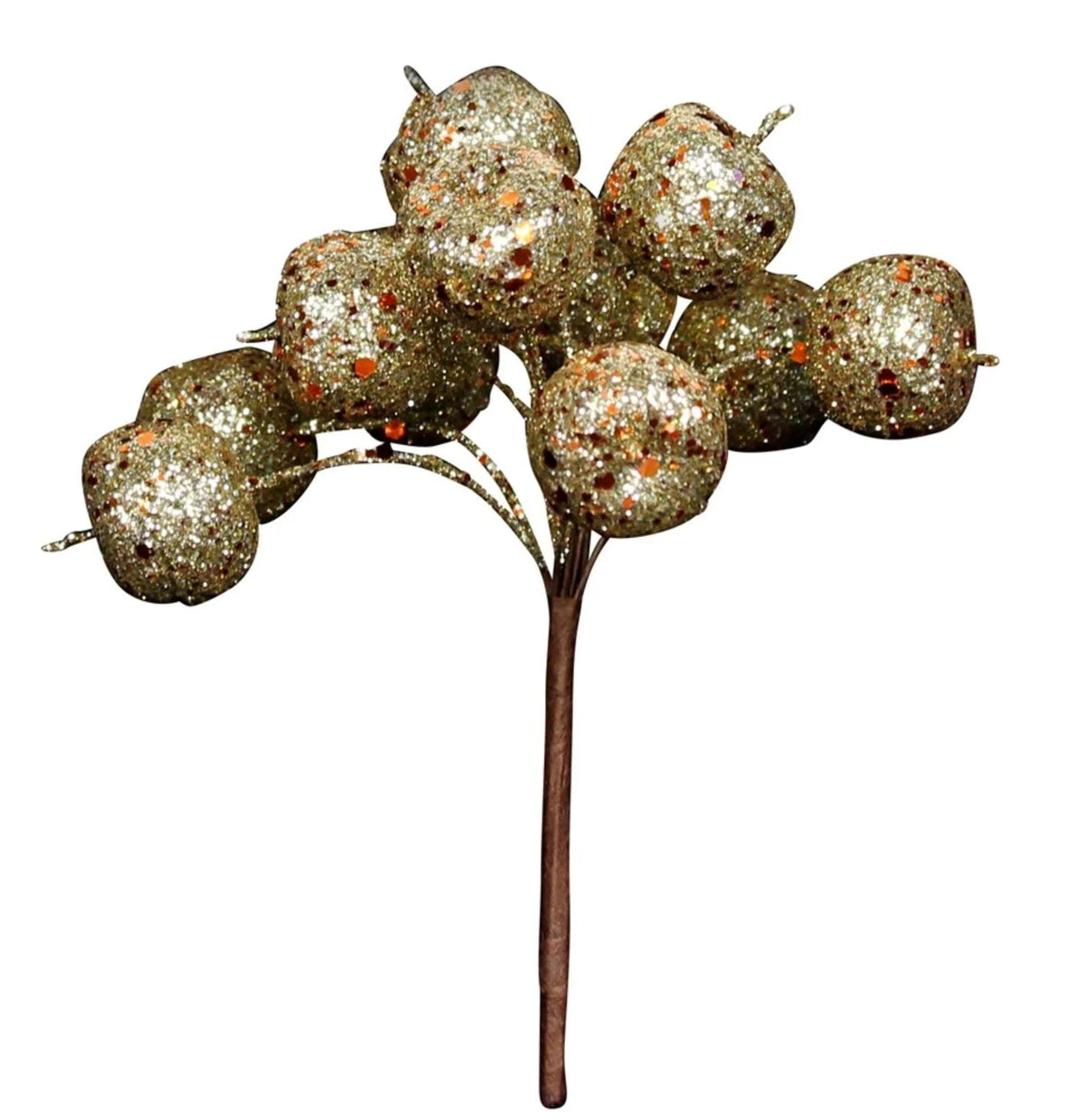Gold Berry Bunch Tree Decorations Foxyavenue UK