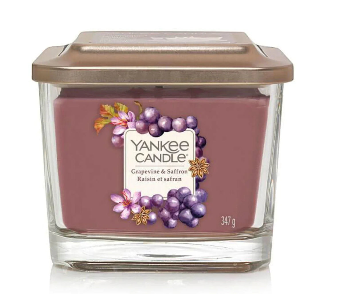 Grapevine And Saffron Candles Foxyavenue UK