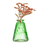 Green Glass Bud Vases - Set Of 3 HomeDecor Foxyavenue UK