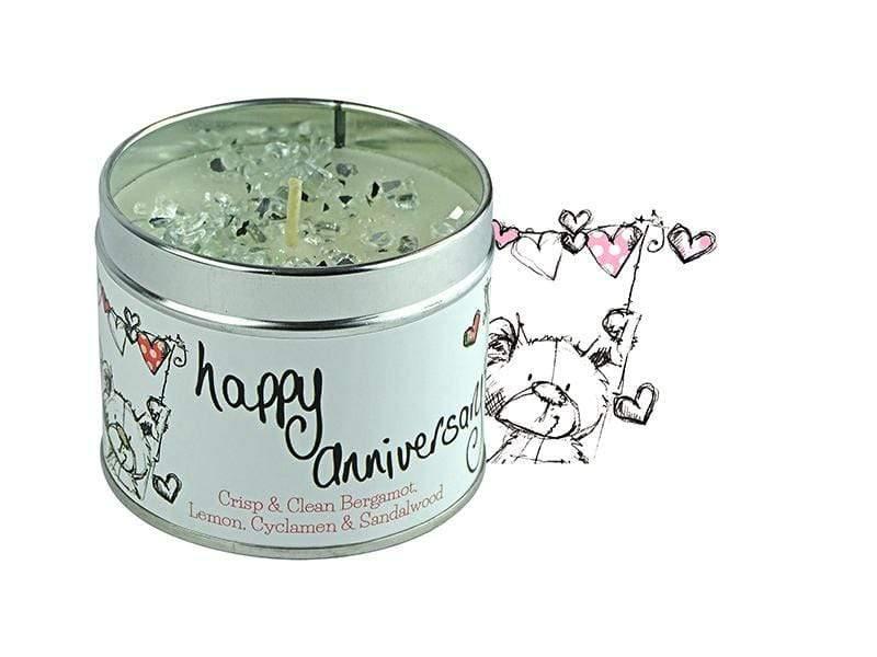 Happy Anniversary Candles Foxyavenue UK