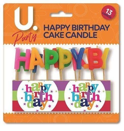 Happy Birthday Candles Candles Foxyavenue UK