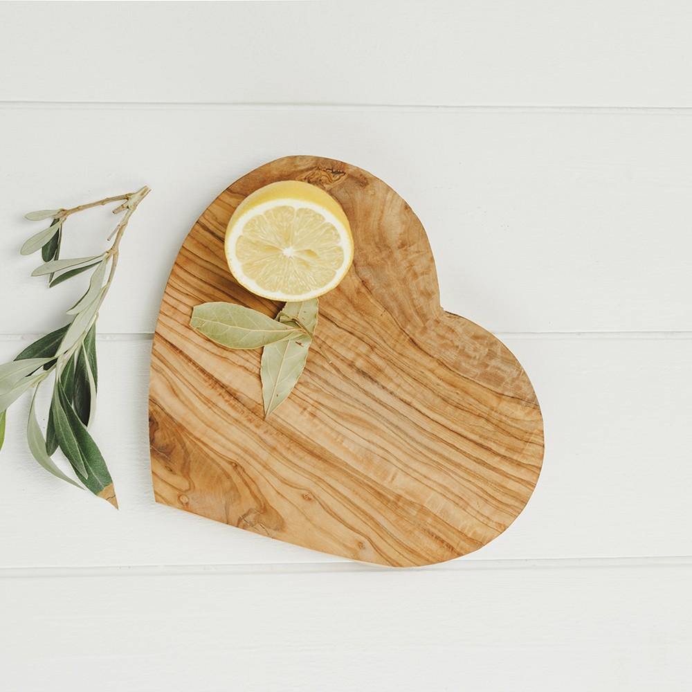 Heart Shaped Board Tableware Foxyavenue UK