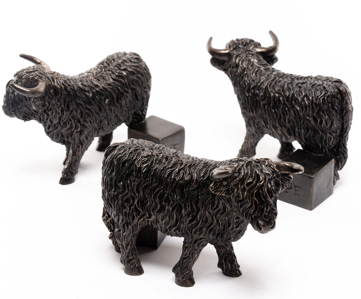Potty Feet - Highland Cow Planter Accessories Foxyavenue UK
