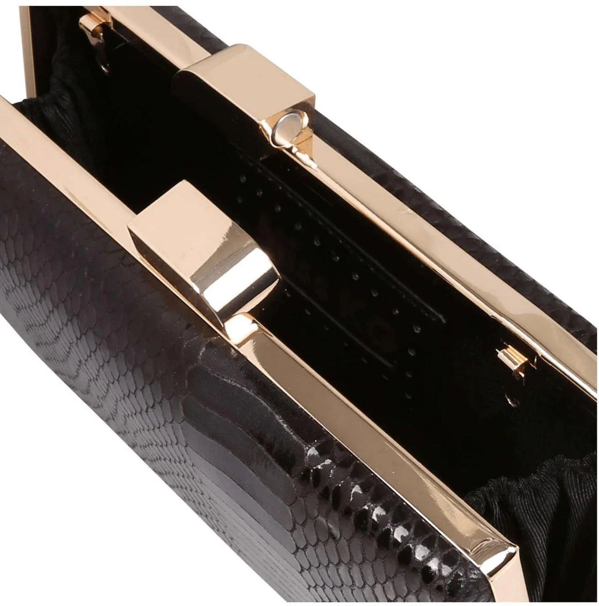 Hive Black Clutch Bag - Miss KG Handbags Foxyavenue UK