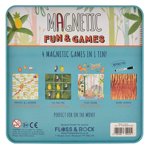 Jungle Magnetic Fun & Games Child Toys Foxyavenue UK