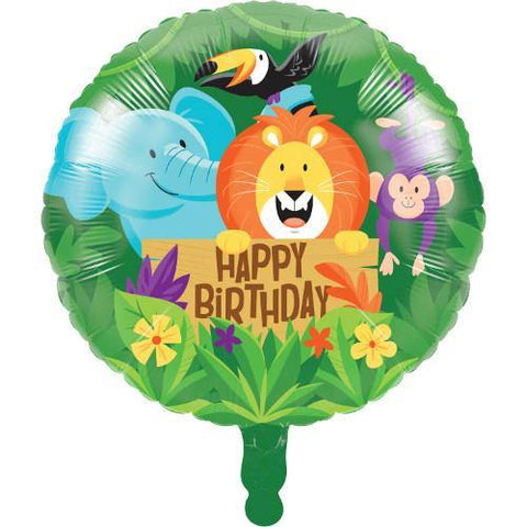 Jungle Safari Foil Balloon Jungle Safari Foxyavenue UK