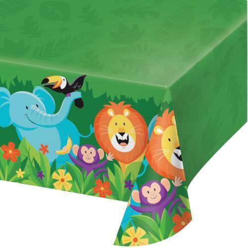 Jungle Safari Plastic Tablecover All Over Print Jungle Safari Foxyavenue UK