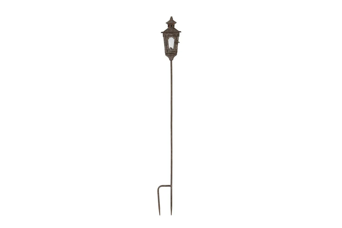 Lantern on Stake Square Pots Foxyavenue UK