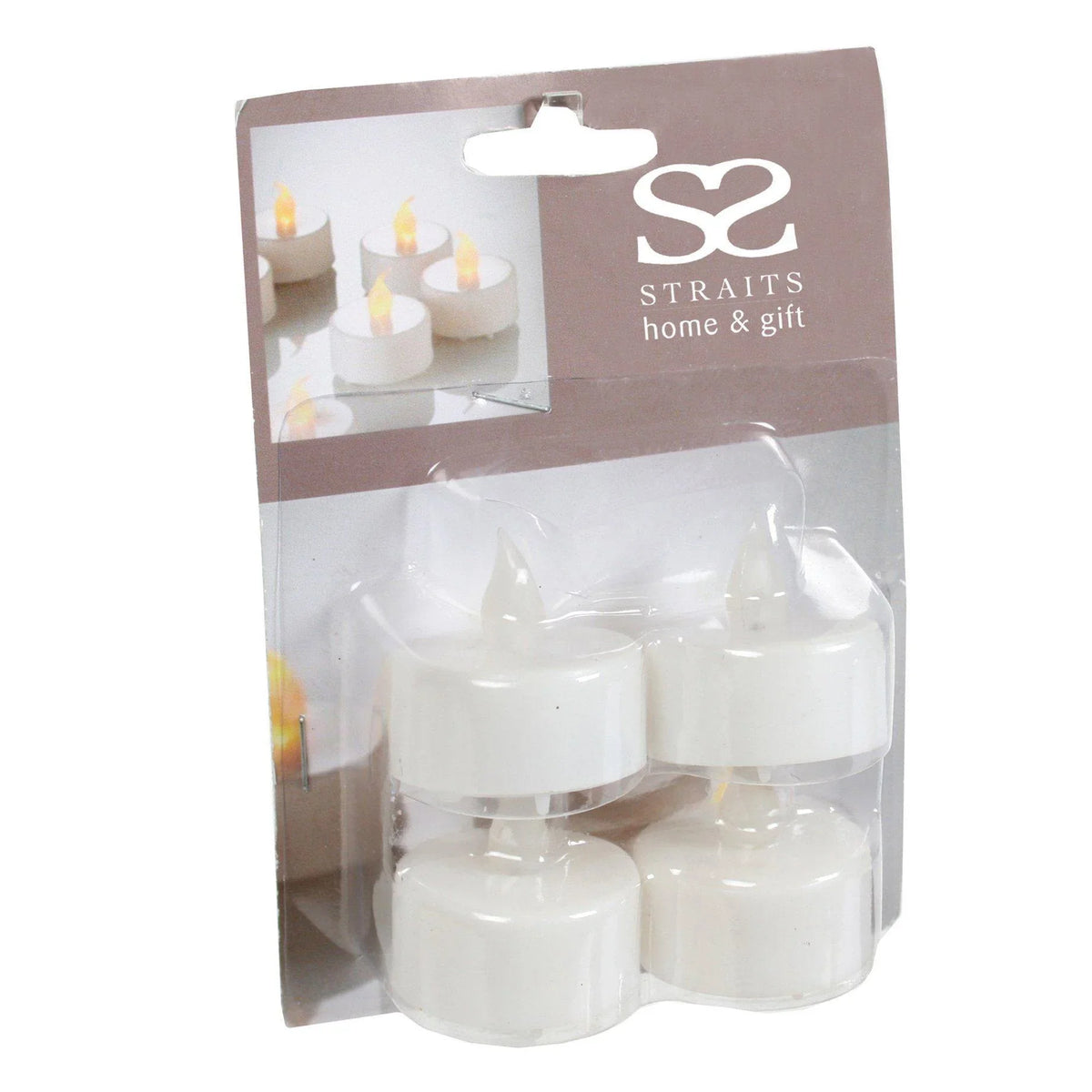 LED Tealight Pack of 4 HomeDecor Foxyavenue UK